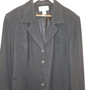 Women's Evan Picone Plus Size 22W Black Blazer